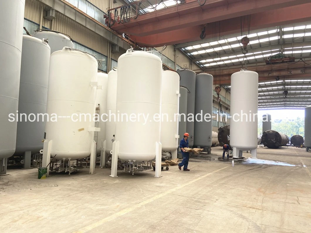 2m3 3m3 5m3 16bar Cryogenic Microbulk Lox Storage Tank Liquid Oxygen Cryogenic Tank