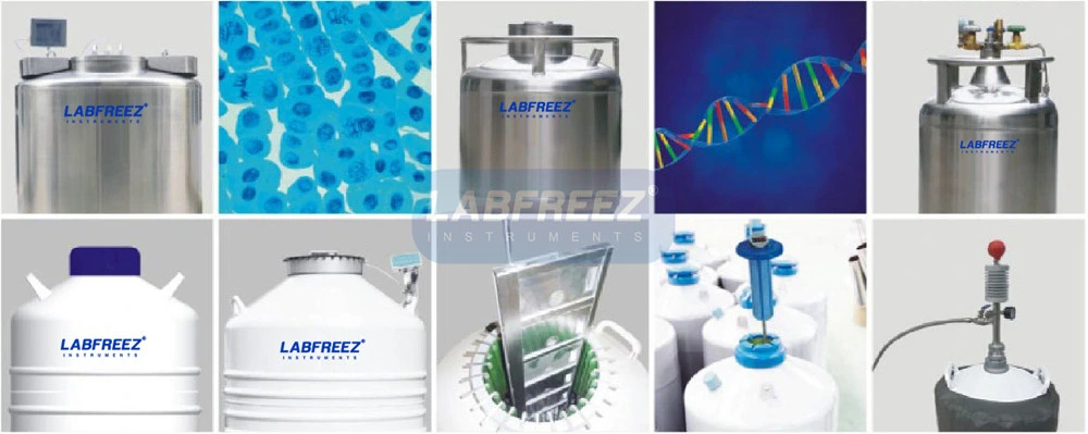 Storing Type Biologic/Cryogenic Liquid Nitrogen Container/Tank, Aluminum Alloy