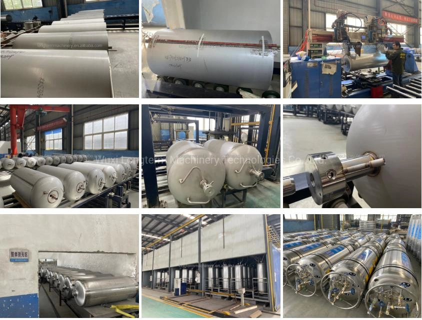 CE/En Standard Cryogenic Liquid Oxygen Nitrogen Argon Insulation Dewar Cylinder, Insulated Welded Cryogenic Liquid Oxygen Dewar Cylinders~