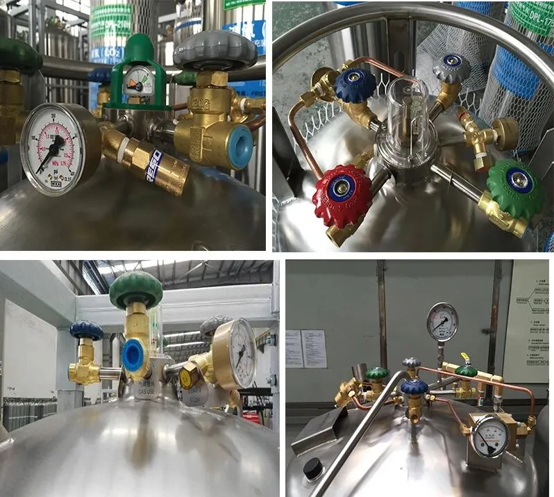 500L Cryogenic Liquid Oxygen/Nitrogen/Argon Dewar Tank/ Liquid Cylinder