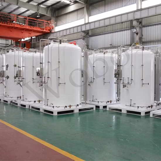 Armazenamento de Líquido Criogênico LNG Lo2 Lco2 Ln2 Microvaso de Pressão a granel