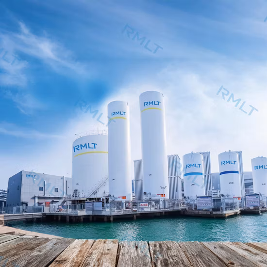 Tanque de Armazenamento de Gás Nitrogênio Líquido Industrial CO2